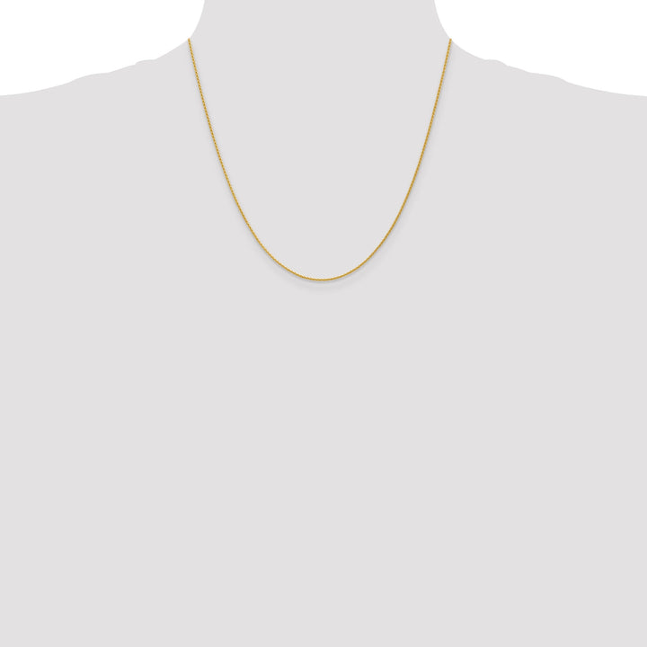 14k Yellow Gold 1.20mm Parisian Wheat Chain