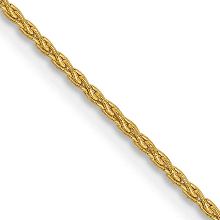 14k Yellow Gold 1.20mm Parisian Wheat Chain