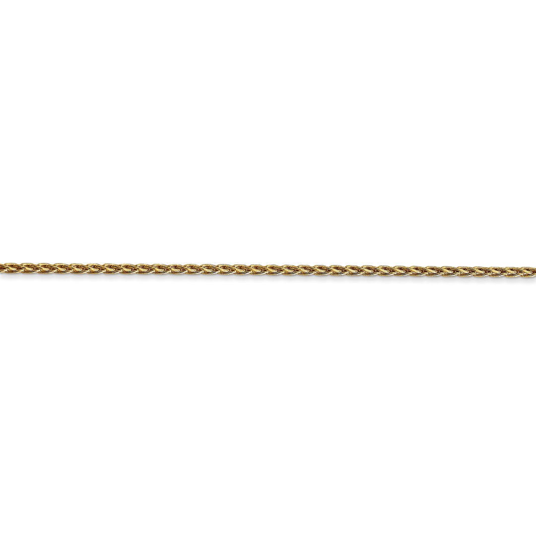 14k Yellow Gold 1.50mm Parisian Wheat Chain