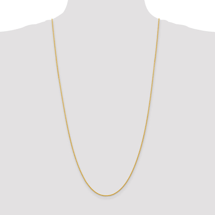 14k Yellow Gold 1.50mm Parisian Wheat Chain