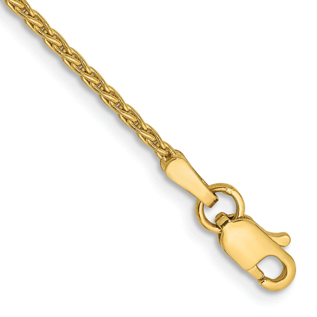 14k Yellow Gold 1.50mm Parisian Wheat Chain