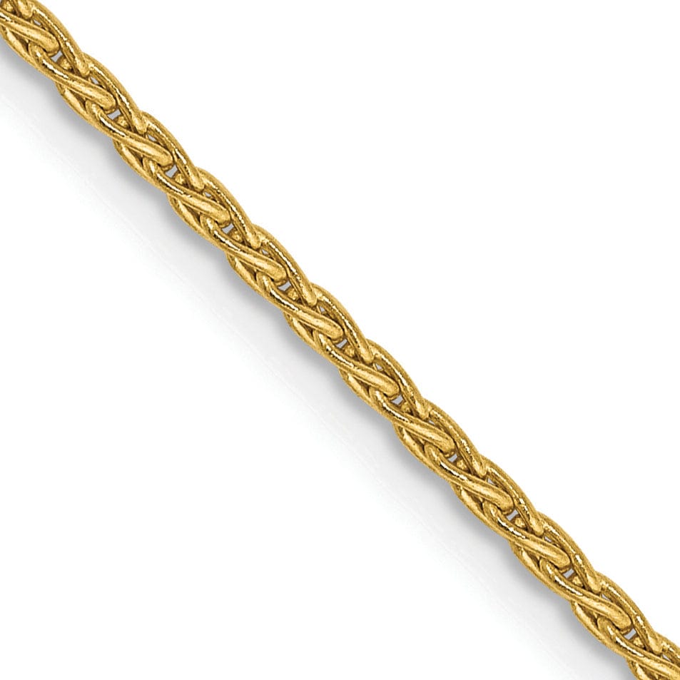 14k Yellow Gold 1.50mm Parisian Wheat Chain