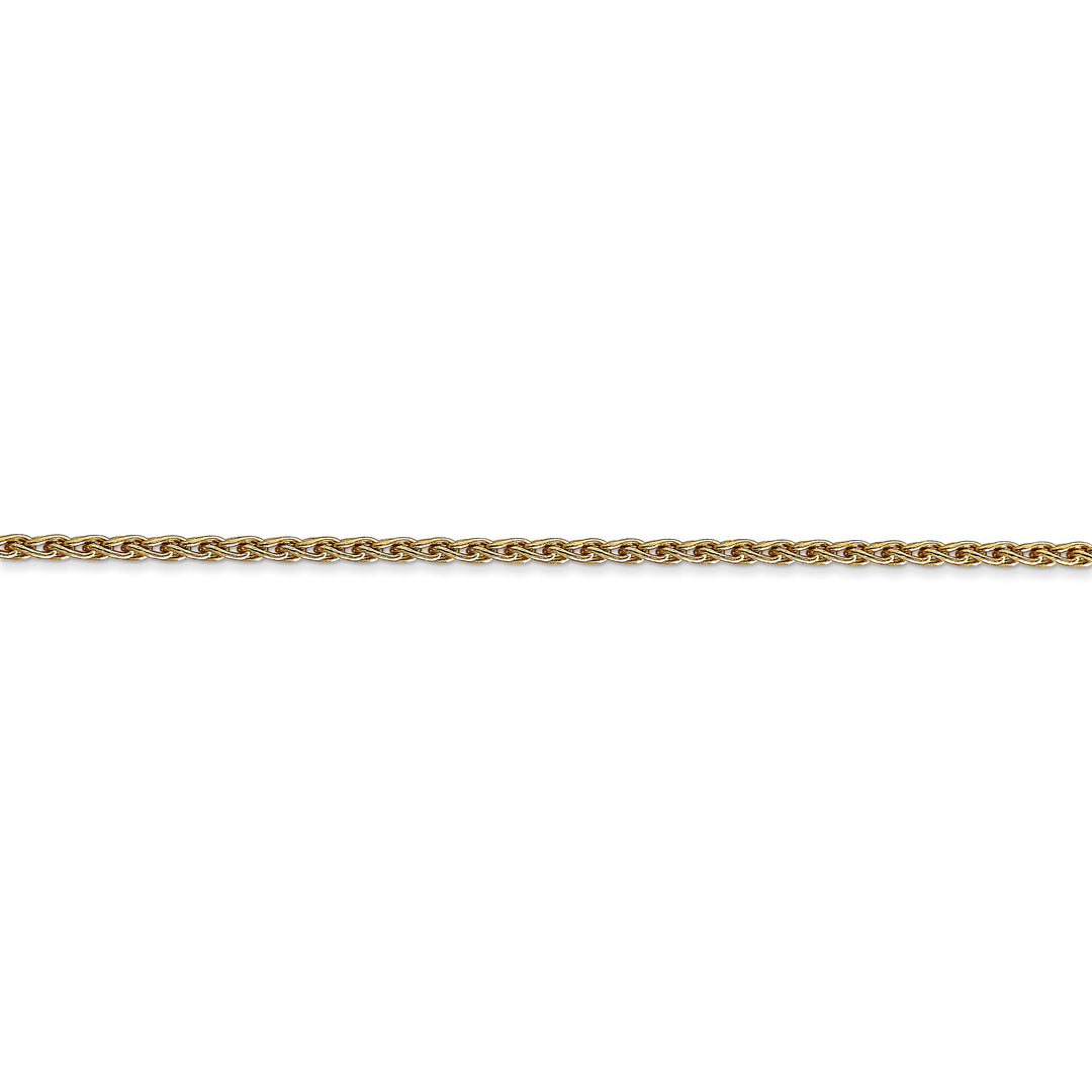 14k Yellow Gold 1.90mm Parisian Wheat Chain