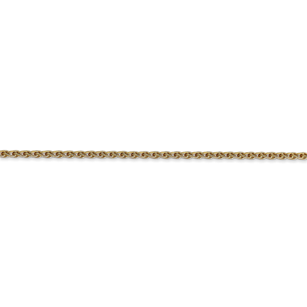 14k Yellow Gold 1.90mm Parisian Wheat Chain