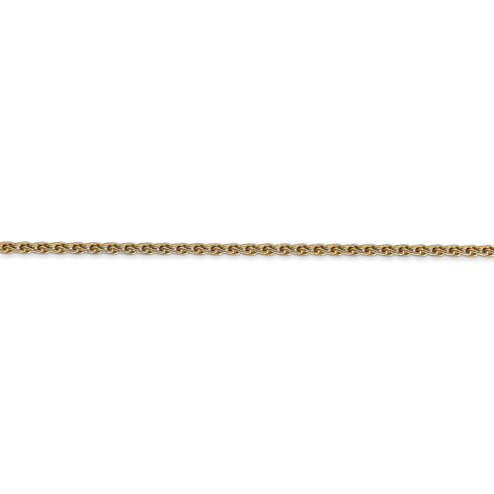 14k Yellow Gold 1.90mm Parisian Wheat Chain