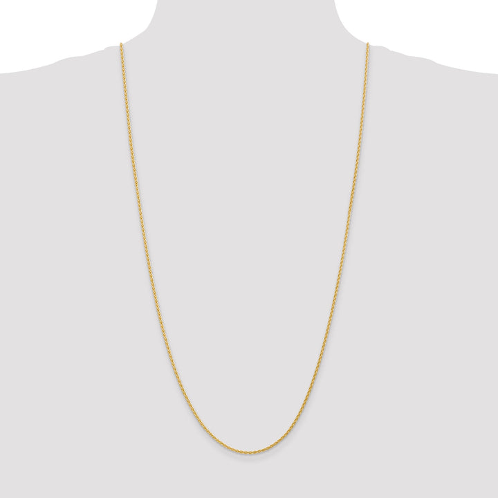 14k Yellow Gold 1.90mm Parisian Wheat Chain