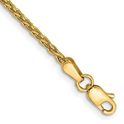 14k Yellow Gold 1.90mm Parisian Wheat Chain at $ 273.18 only from Jewelryshopping.com