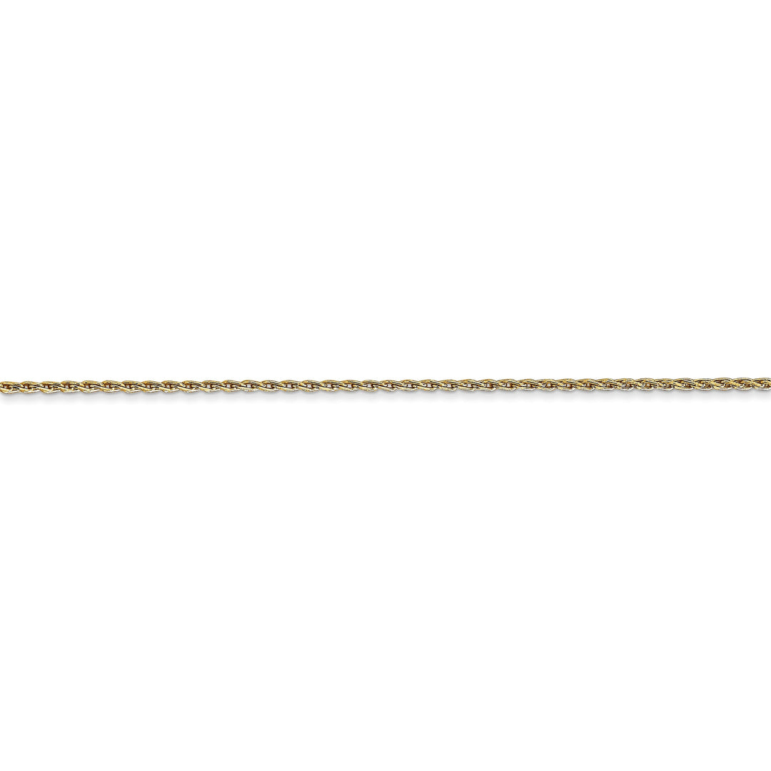 14k Yellow Gold 1.00m Baby Parisian Wheat Chain