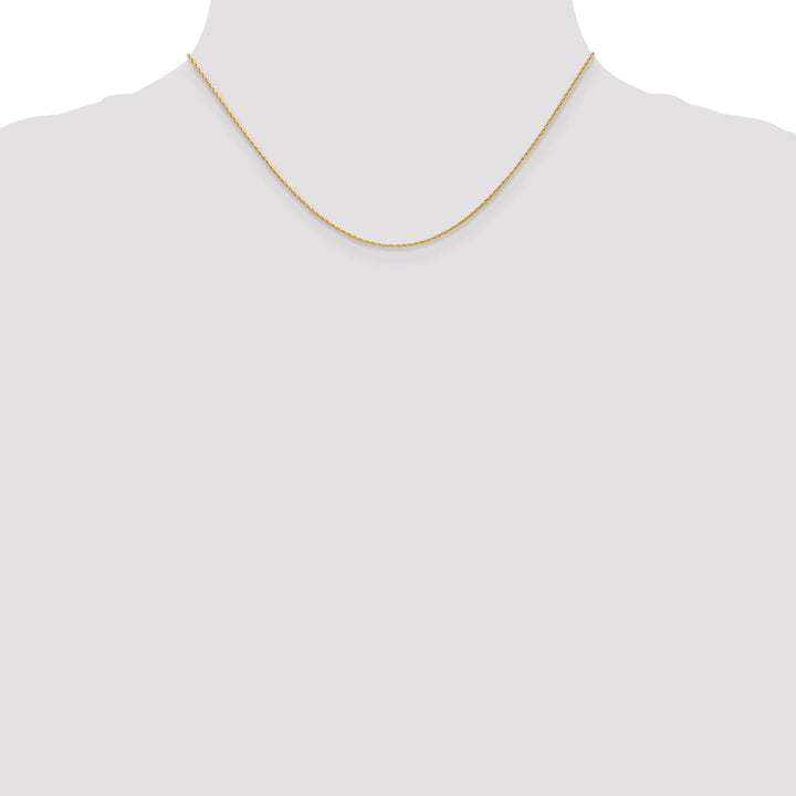 14k Yellow Gold 1.00m Baby Parisian Wheat Chain