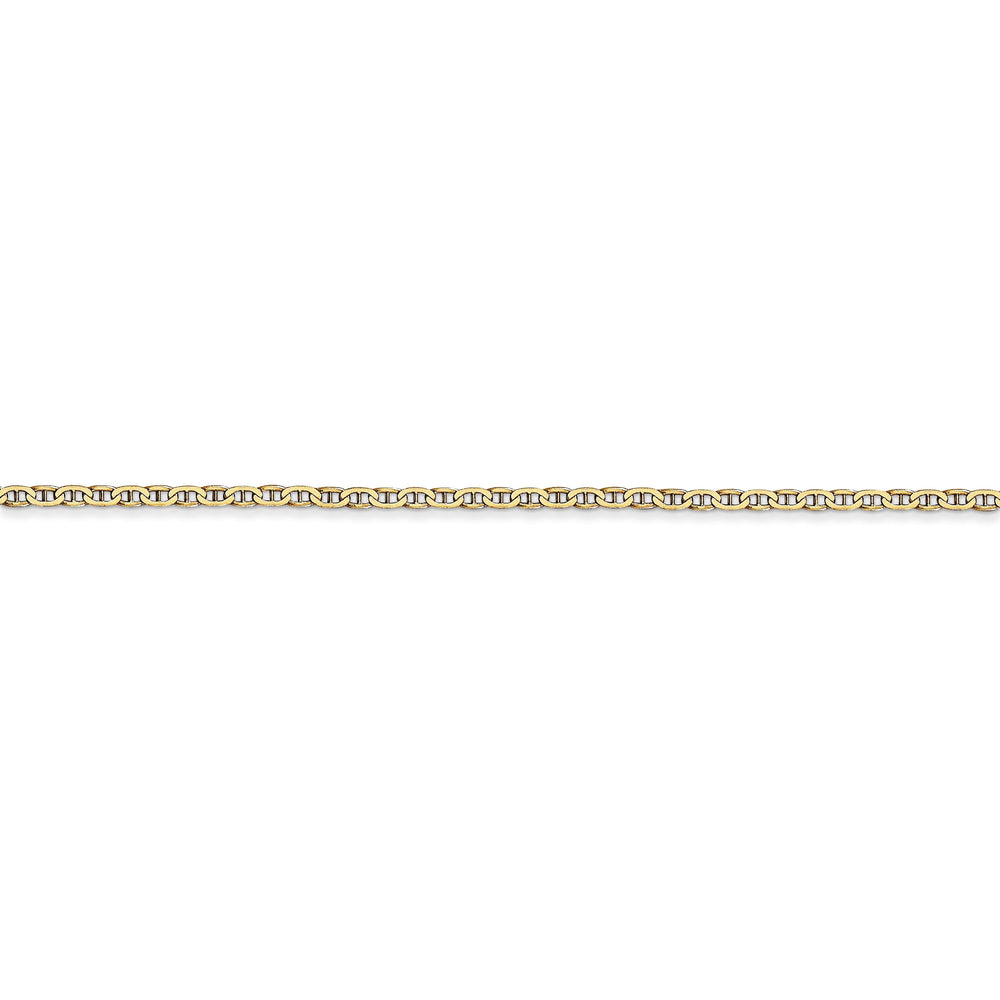 14k Yellow Gold 1.50mm Flat Anchor Link Chain