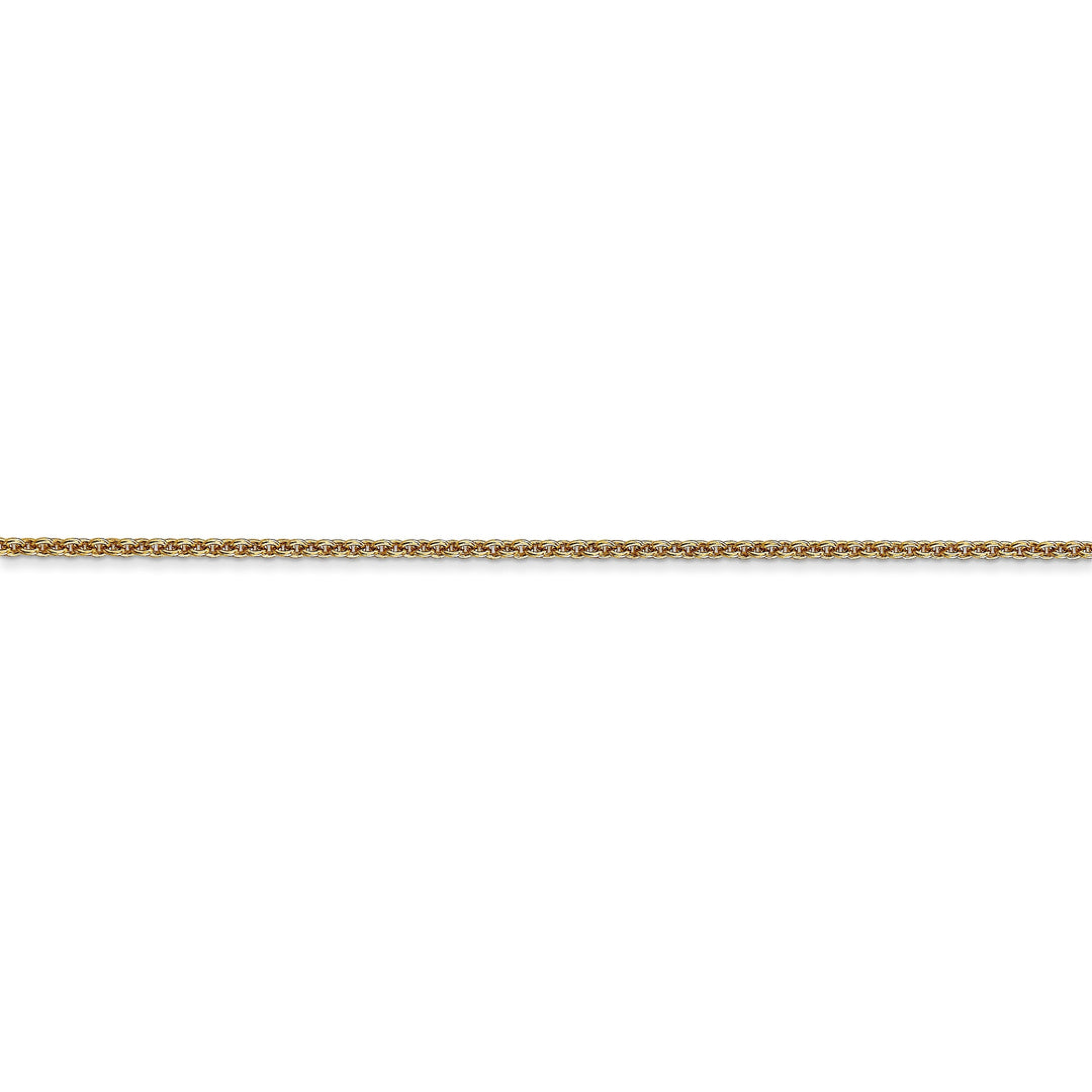 14k Yellow Gold 1.50mm Solid Polish Cable Chain