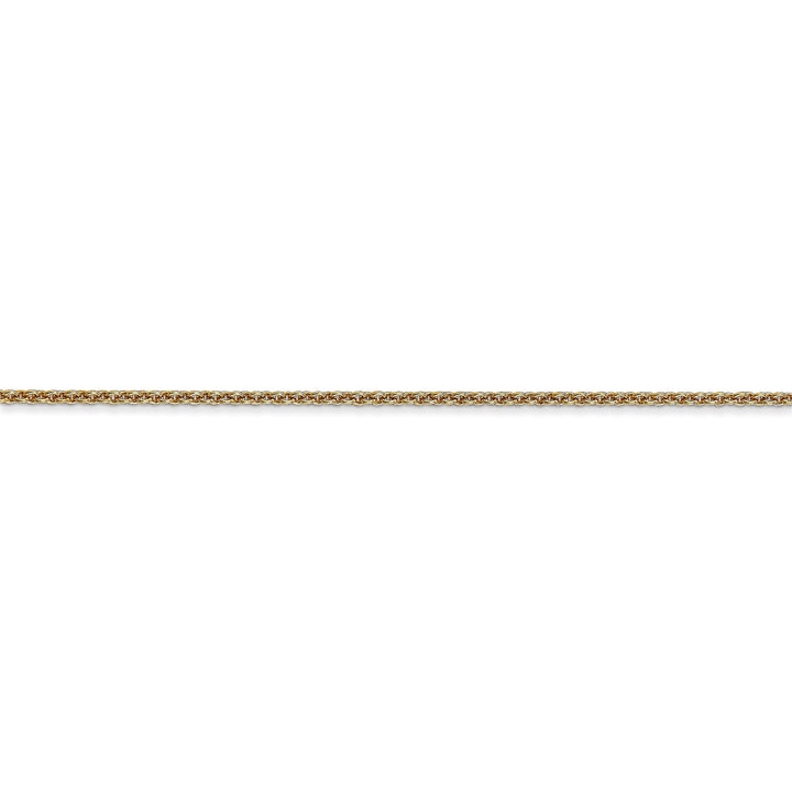 14k Yellow Gold 1.50mm Solid Polish Cable Chain