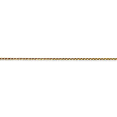 14k Yellow Gold 1.50mm Solid Polish Cable Chain at $ 148.67 only from Jewelryshopping.com