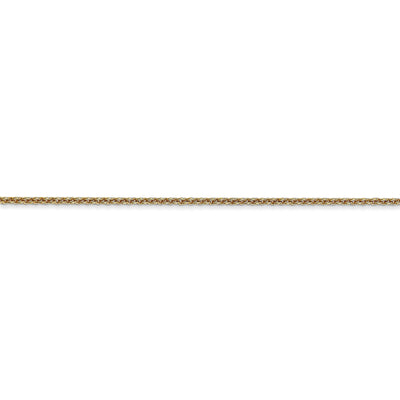 14k Yellow Gold 1.50mm Solid Polish Cable Chain at $ 148.67 only from Jewelryshopping.com