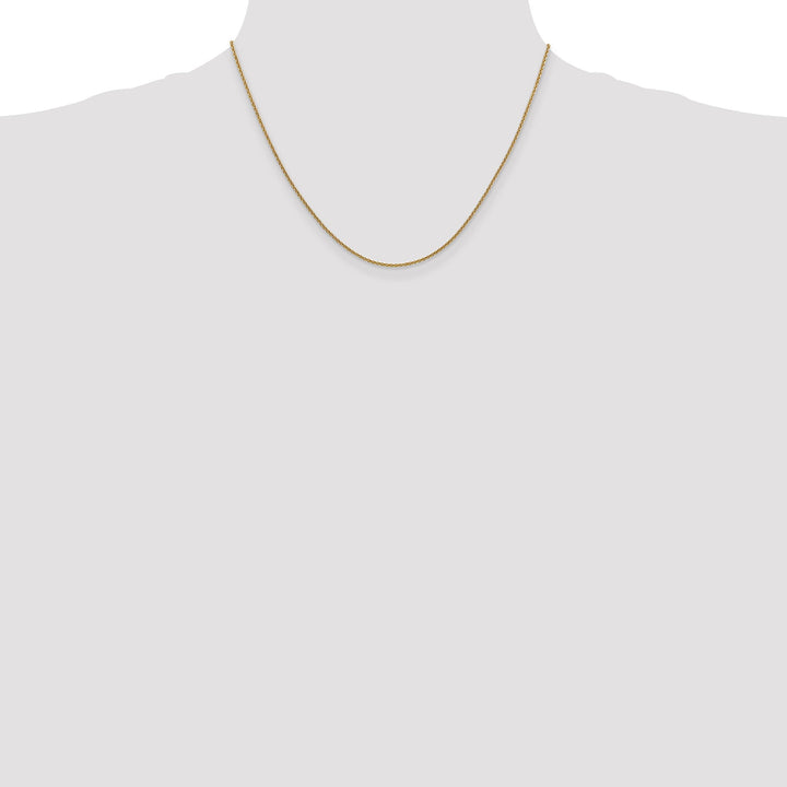 14k Yellow Gold 1.50mm Solid Polish Cable Chain