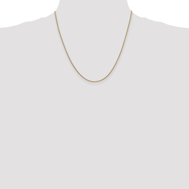 14k Yellow Gold 1.50mm Solid Polish Cable Chain