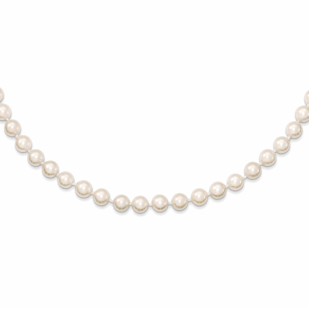 14k Gold Akoya Saltwater Cultured Pearl Necklace