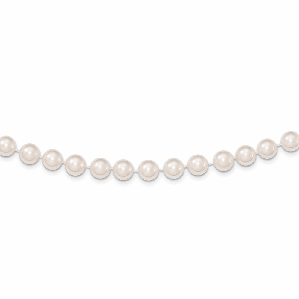 14k Gold White Akoya Saltwater Cultured Pearl