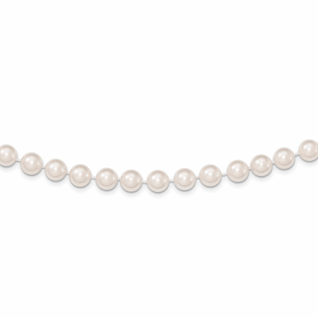 14k Gold White Akoya Saltwater Cultured Pearl