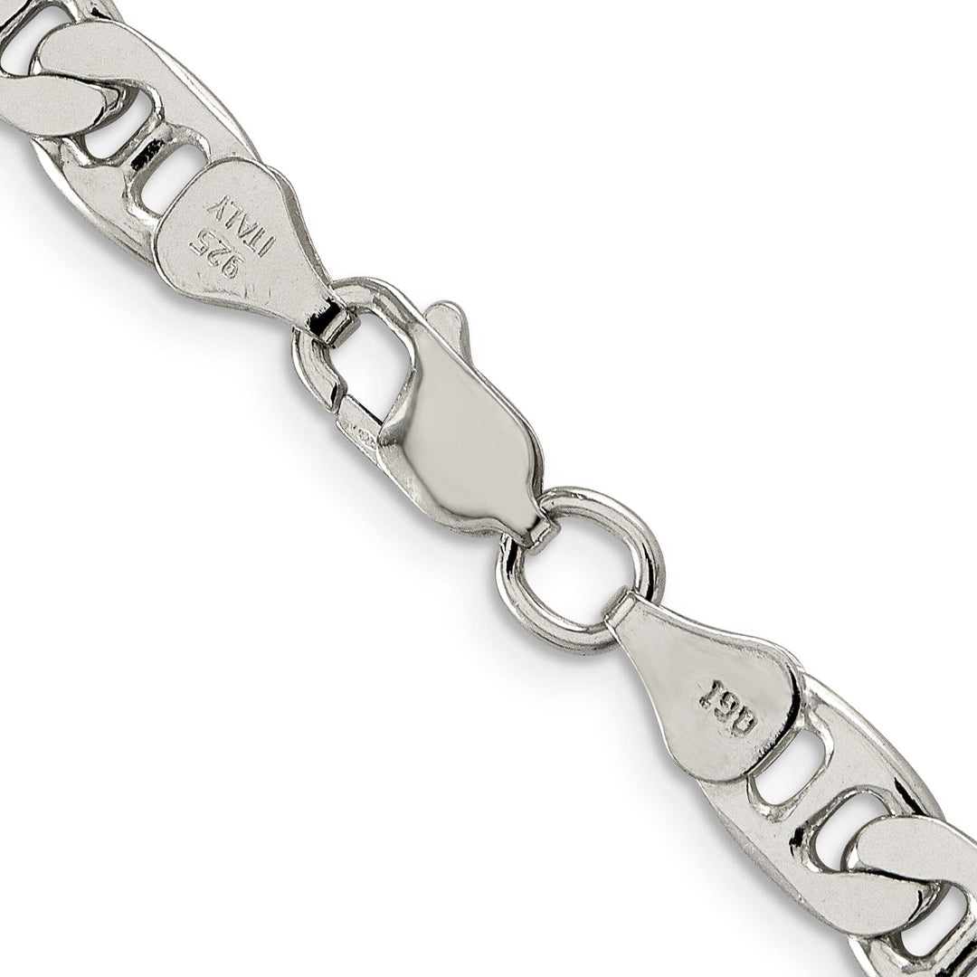 Silver Polished 6.50-mm Anchor Chain
