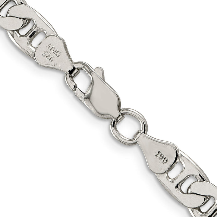 Silver Polished 6.50-mm Anchor Chain