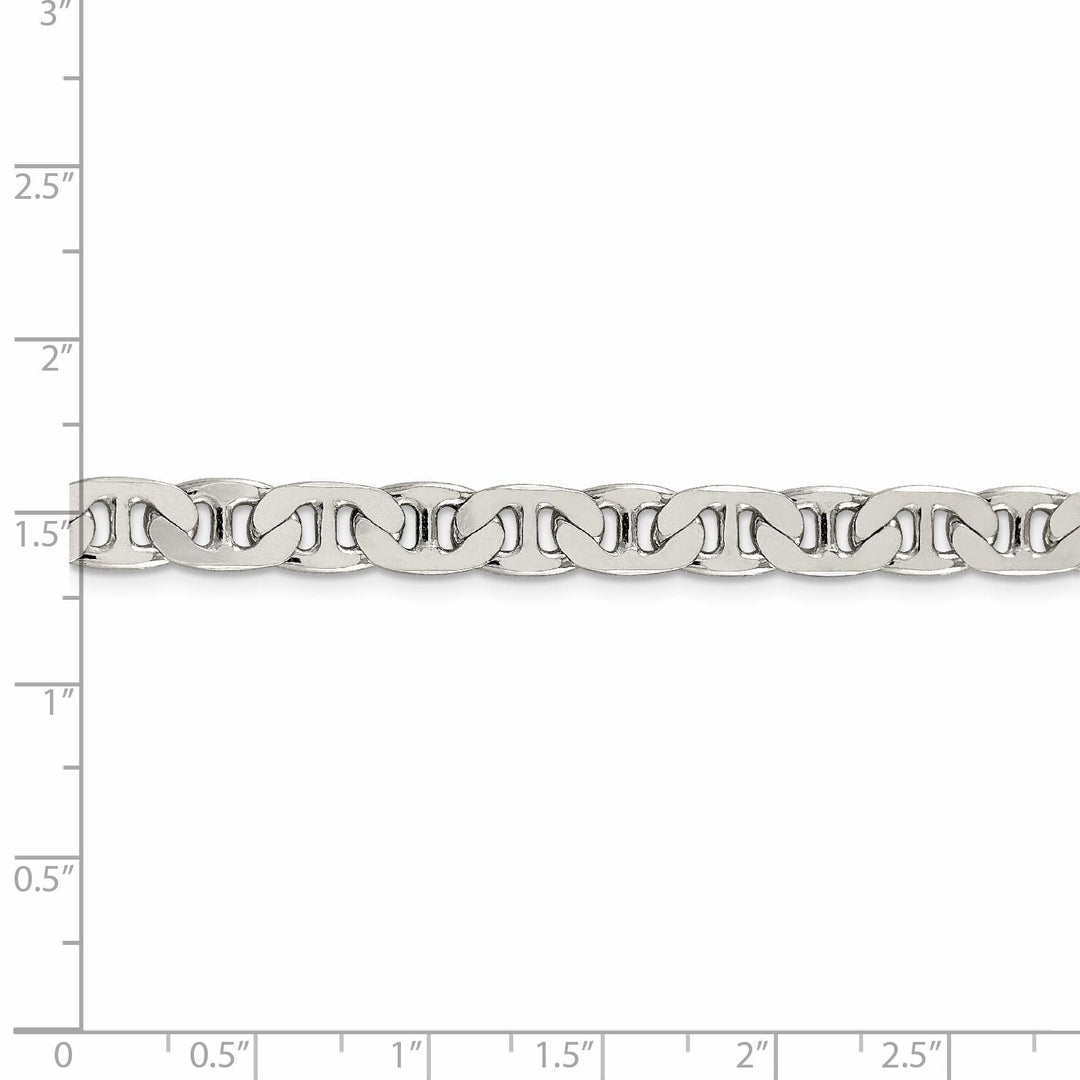 Silver Polished 6.50-mm Anchor Chain