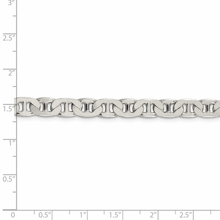 Silver Polished 6.50-mm Anchor Chain