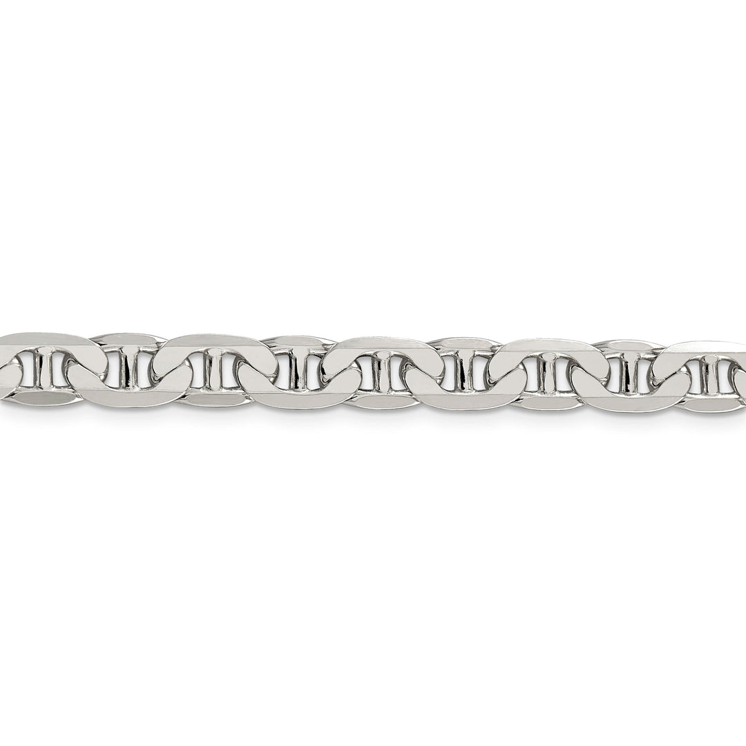 Silver Polished 7.00-mm Anchor Chain