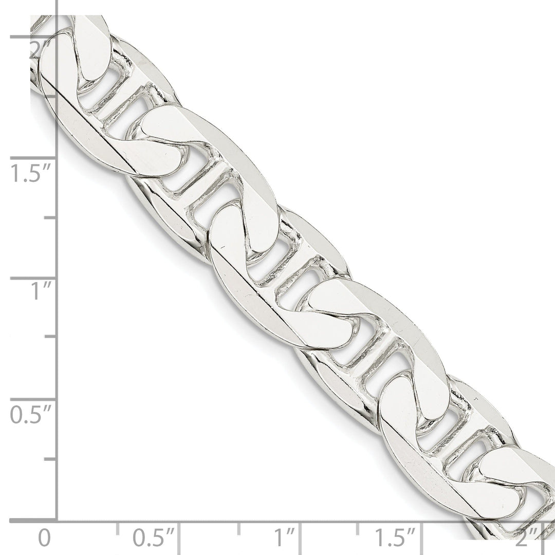 Silver Polished 10.50-mm Anchor Chain