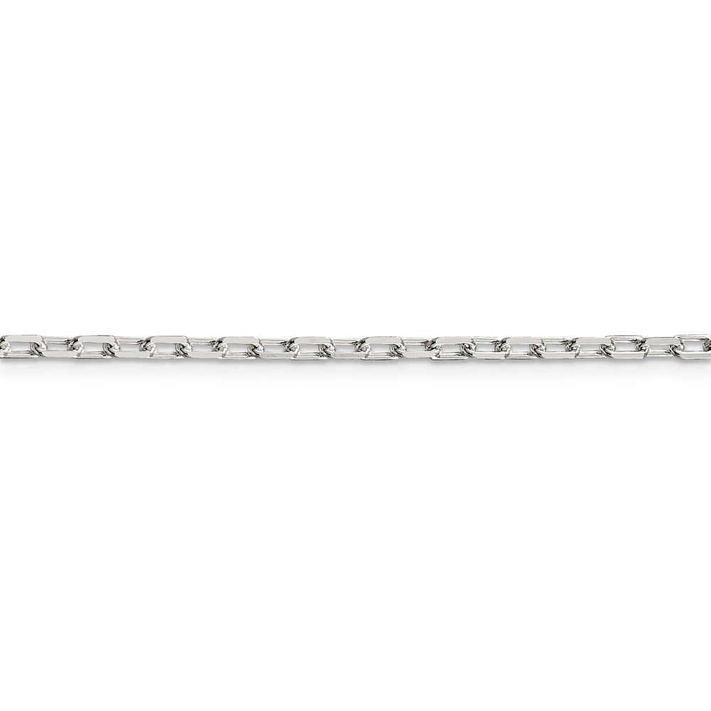 925 Silver 2.90-mm Wide Fancy D.C Open Link Cable Chain