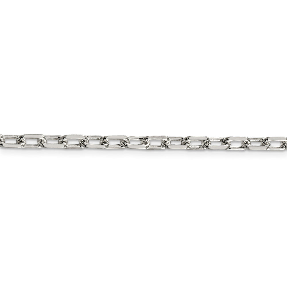 925 Silver 4.30-mm Thickness Fancy D.C Open Link Cable Chain