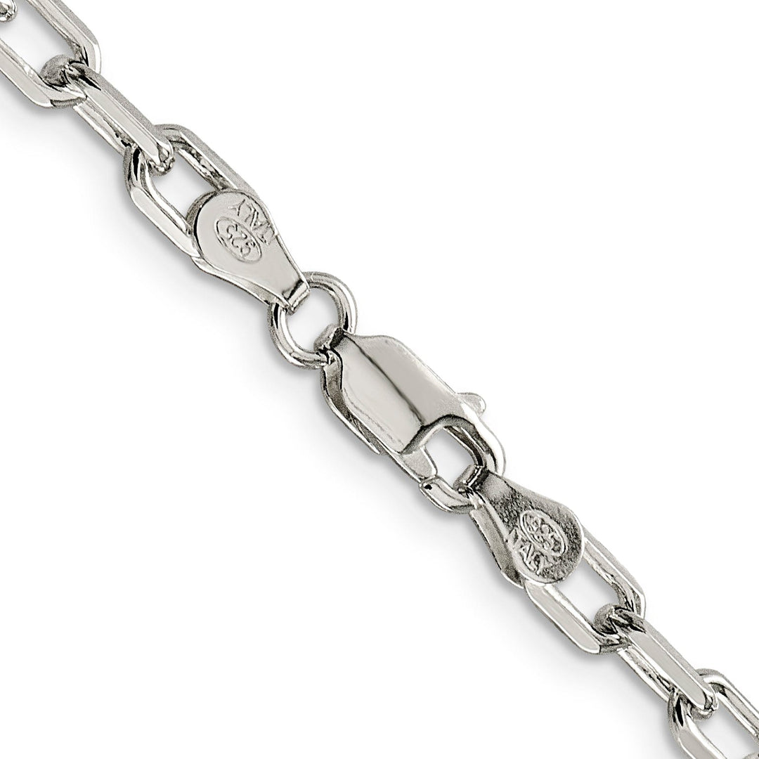 925 Silver 4.30-mm Thickness Fancy D.C Open Link Cable Chain