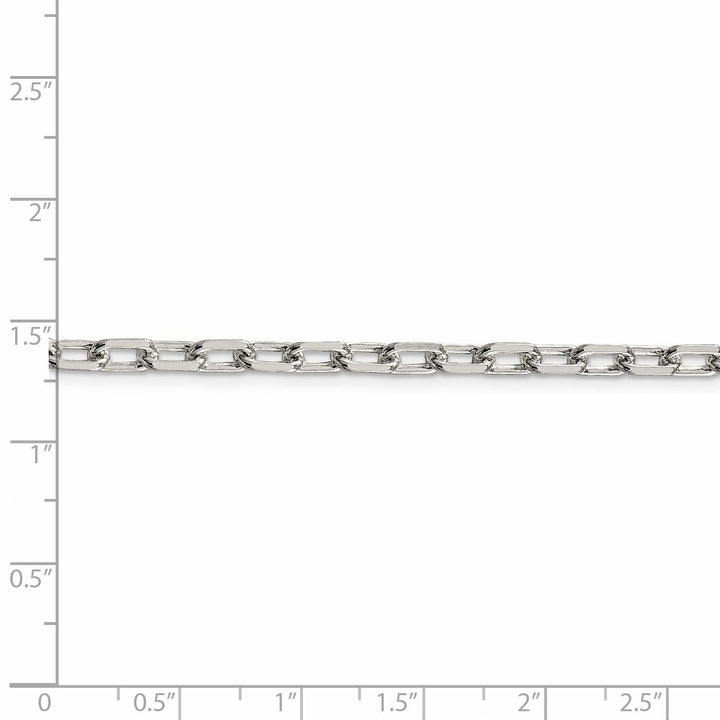 925 Silver 4.30-mm Thickness Fancy D.C Open Link Cable Chain