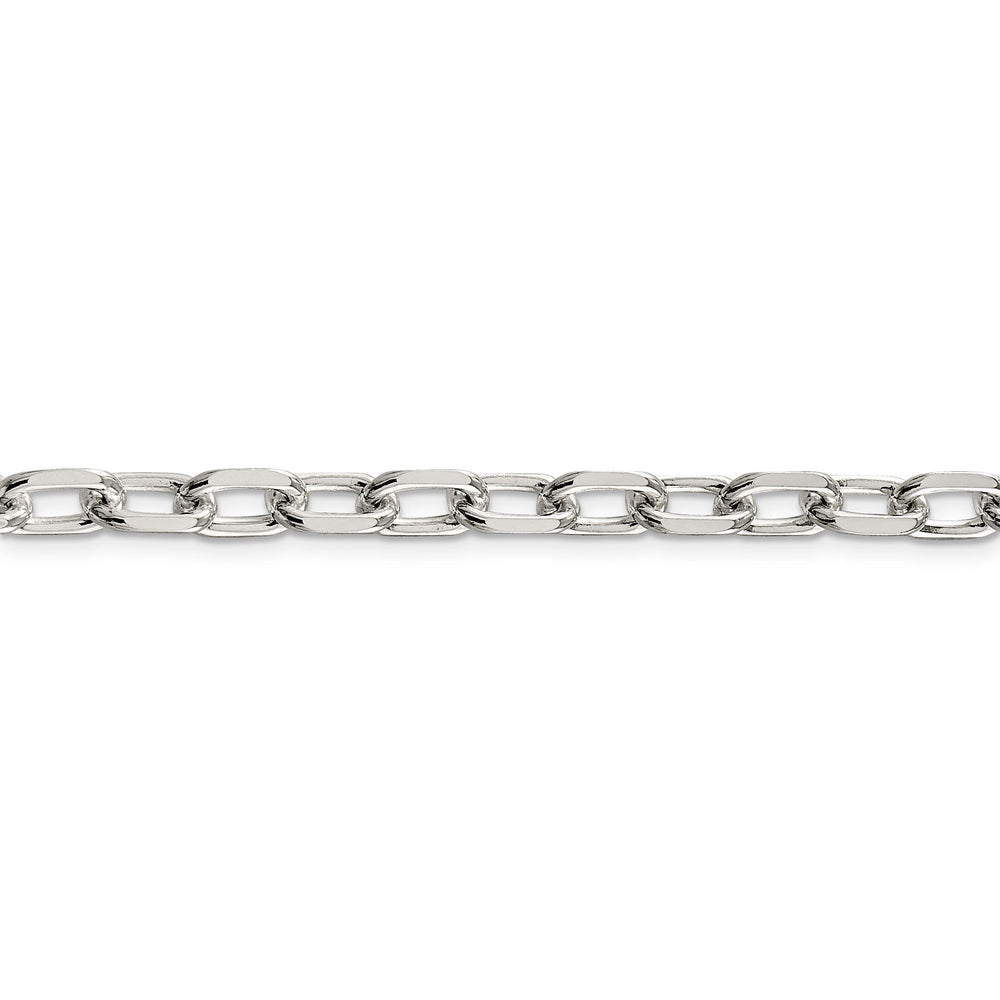 Silver 6.50-mm Fancy D.C Open Link Cable Chain