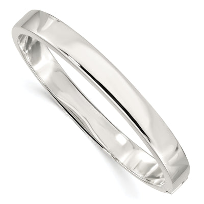 Sterling Silver 9.50MM Fancy Hinged Bangle at $ 110.25 only from Jewelryshopping.com