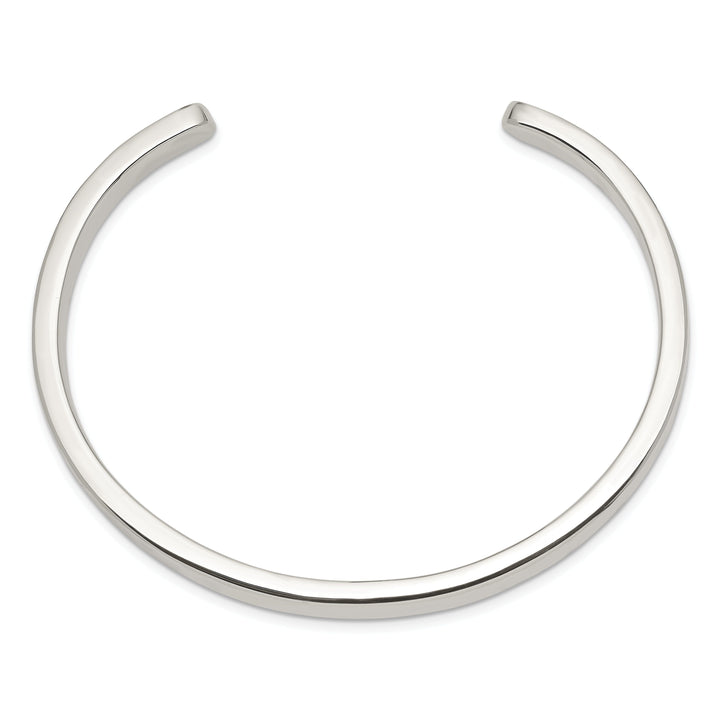 Sterling Silver Classic 7MM Cuff Bangle