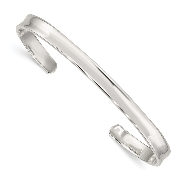 Sterling Silver Classic Cuff Bangle