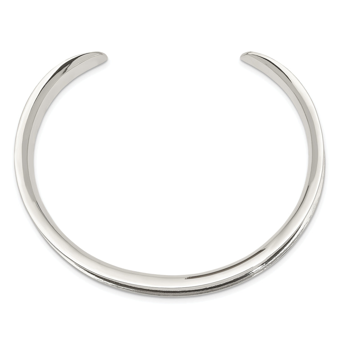 Sterling Silver Classic Cuff Bangle