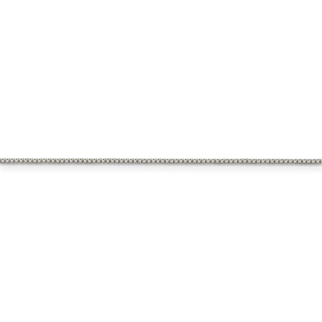 Sterling Silver D.C 1.00-mm Octagon Box Chain