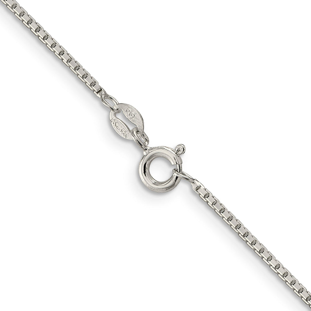 Sterling Silver D.C 1.35-mm Octagon Box Chain