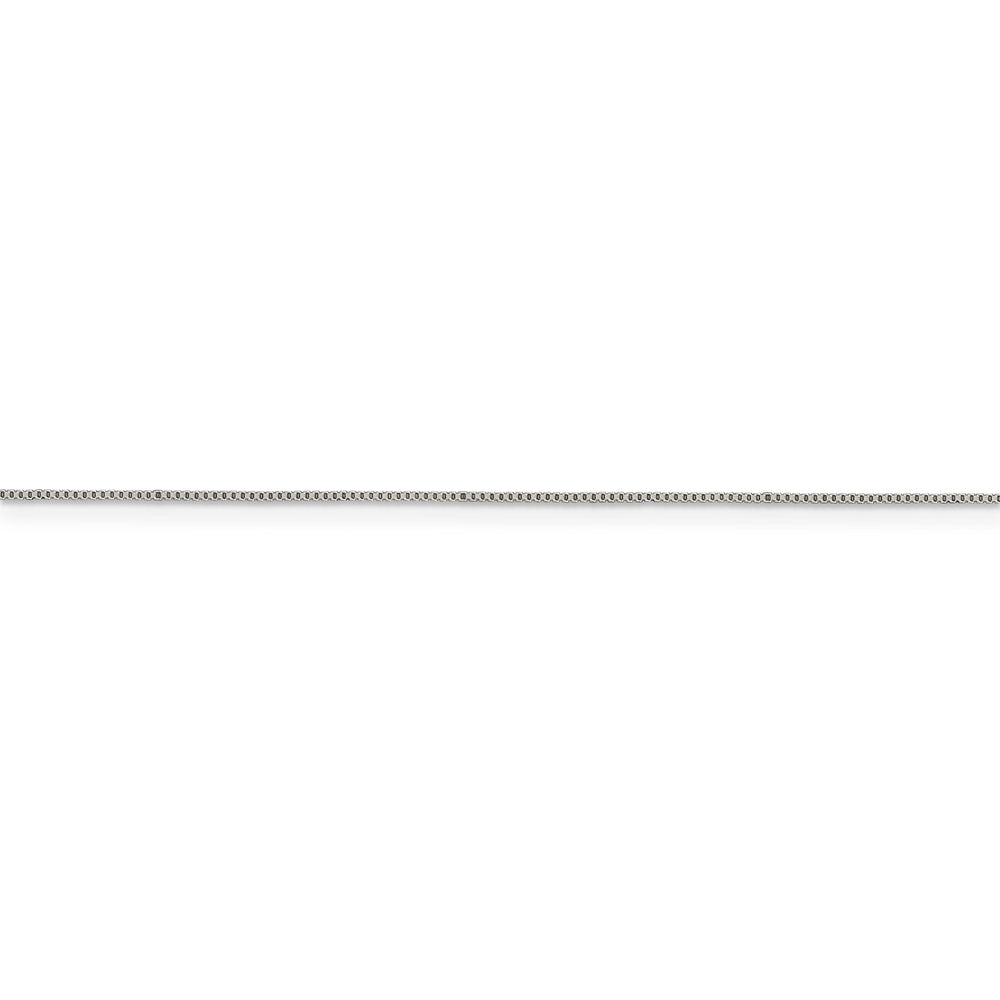Sterling Silver Box Chain 0.6-MM Wide