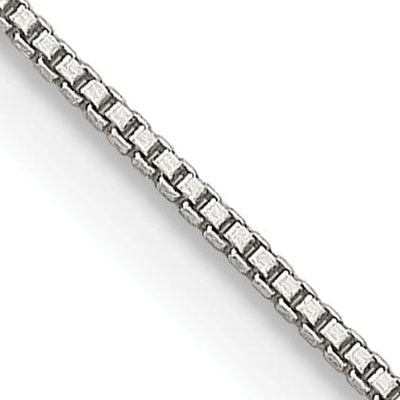 Sterling Silver Box Chain .50MM at $ 4.39 only from Jewelryshopping.com
