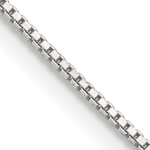 Sterling Silver Polish 0.90-mm Solid Box Chain