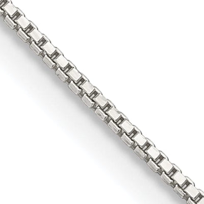 Sterling Silver Polish 0.90-mm Solid Box Chain