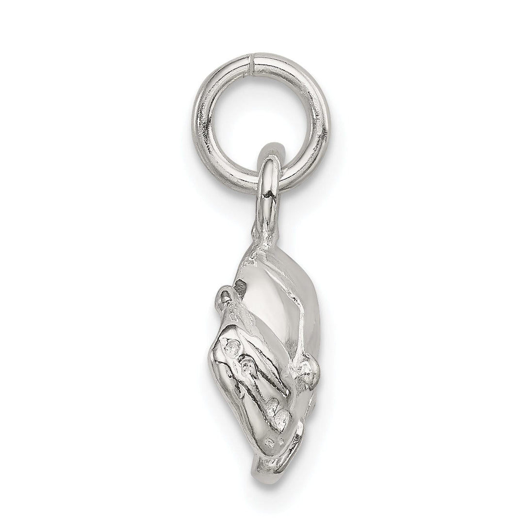 Solid Sterling Silver Polish Car Charm Pendant