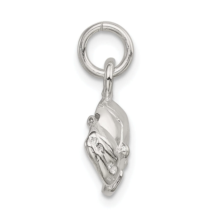 Solid Sterling Silver Polish Car Charm Pendant
