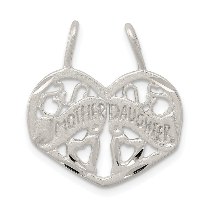 Silver Mother and Daughter 2-Piece Chain Slide