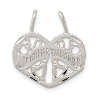 Silver Mother and Daughter 2-Piece Chain Slide at $ 15.16 only from Jewelryshopping.com