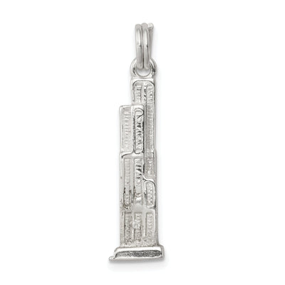 Silver Polished 3-D Empire State Building Charm at $ 27.3 only from Jewelryshopping.com