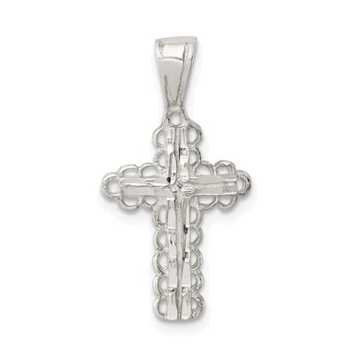 Sterling Silver Budded Cross Pendant at $ 13.34 only from Jewelryshopping.com
